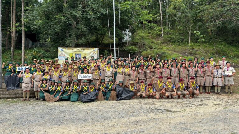 พิธีเปิดกิจกรรมบำเพ็ญประโยชน์ ทำความสะอาด และปรับปรุงภูมิทัศน์ ณ ค่ายลูกเสือจังหวัดเชียงใหม่ (ค่ายลูกเสือสุเทพ)
