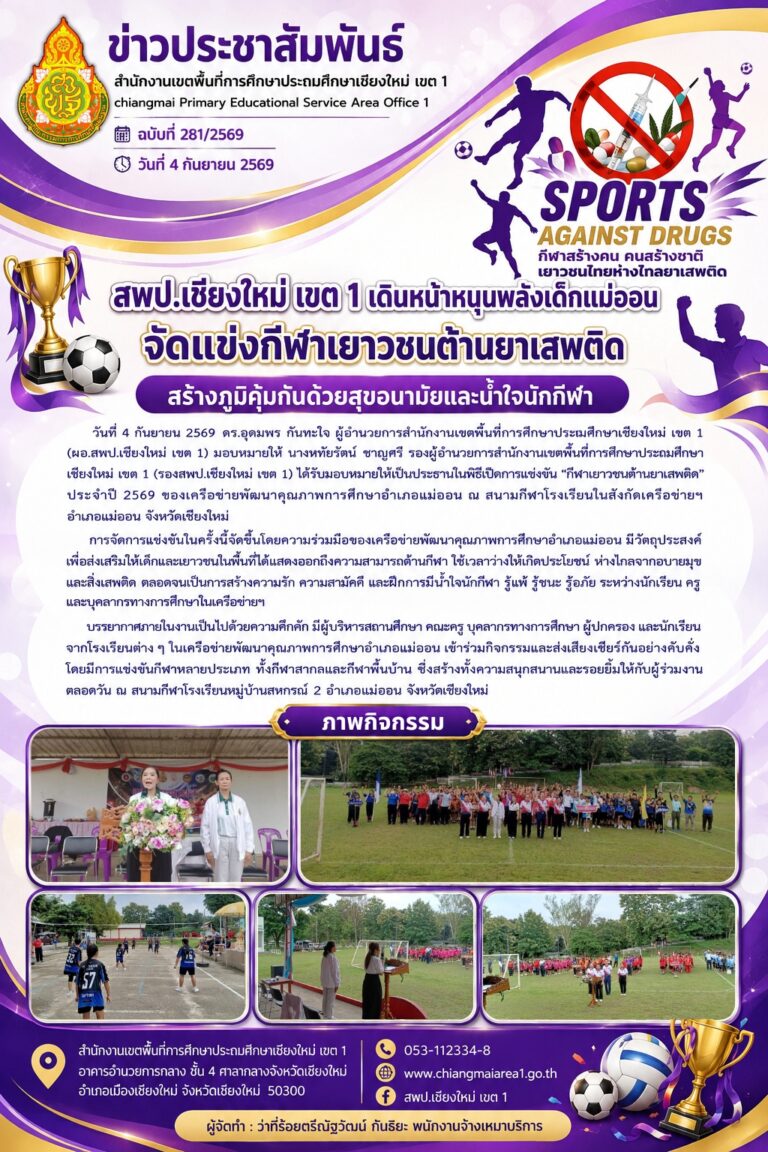 LINE_ALBUM_จดหมายข่าว สพป.เชียงใหม่ เขต 1 ปี 2569_260909_3