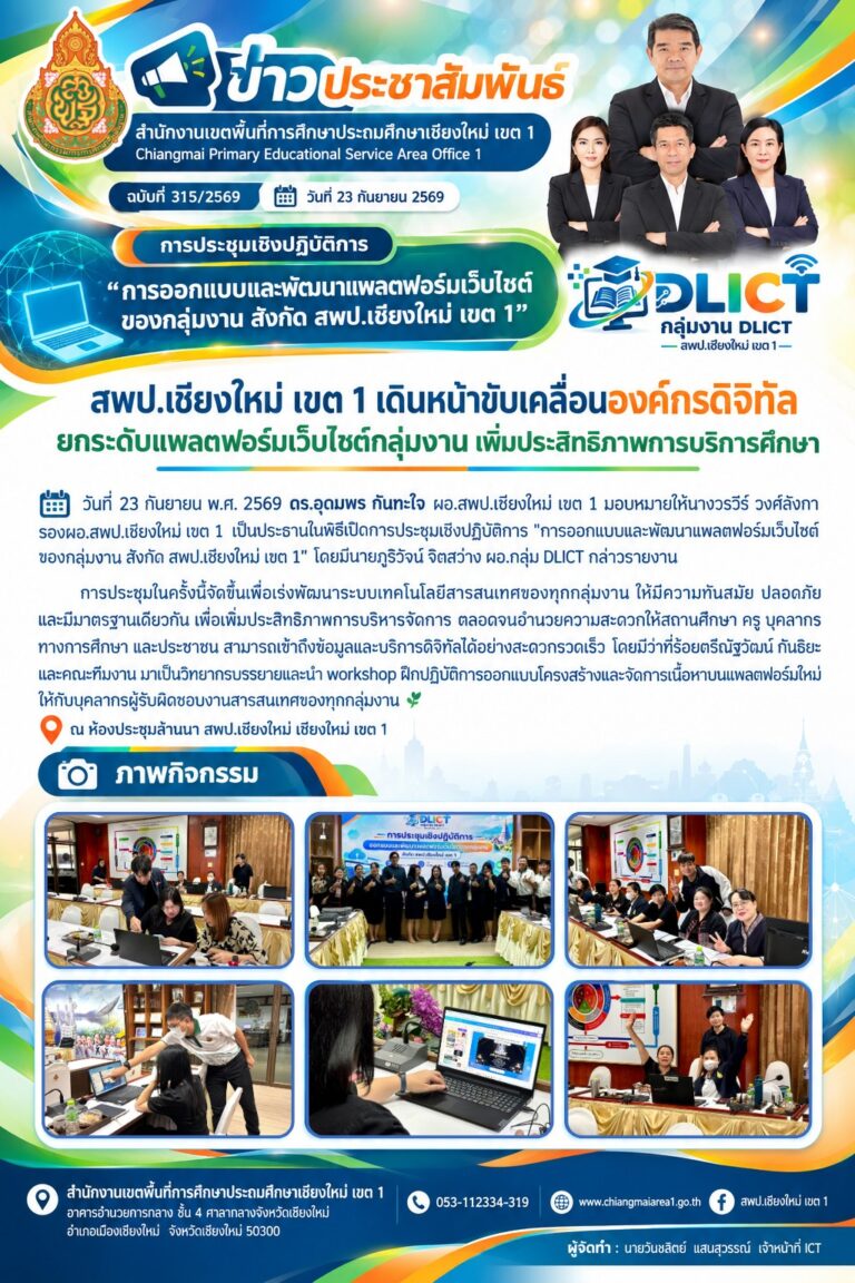 LINE_ALBUM_จดหมายข่าว สพป.เชียงใหม่ เขต 1 ปี 2569_261012_8